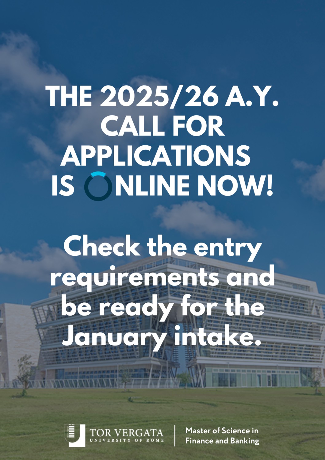 Call for Applications 2025/2026 a.y.