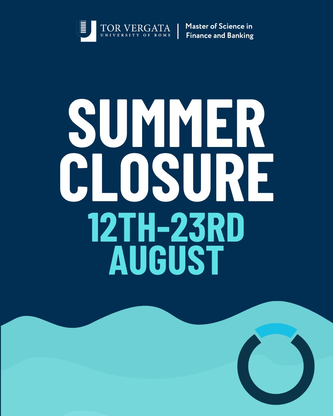 Summer Closure 