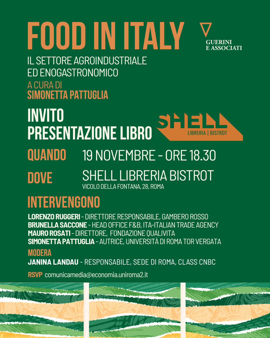 Presentazione del libro “Food In Italy
